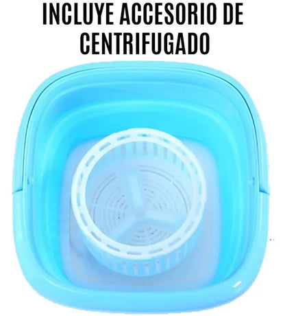 Mini Lavadora  con centrifugado